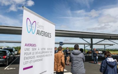 20 mai 2021 – Inauguration des ombrières solaires à Montesquieu