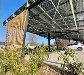 Bientôt des ombrières solaires sur le PEM de Marmande